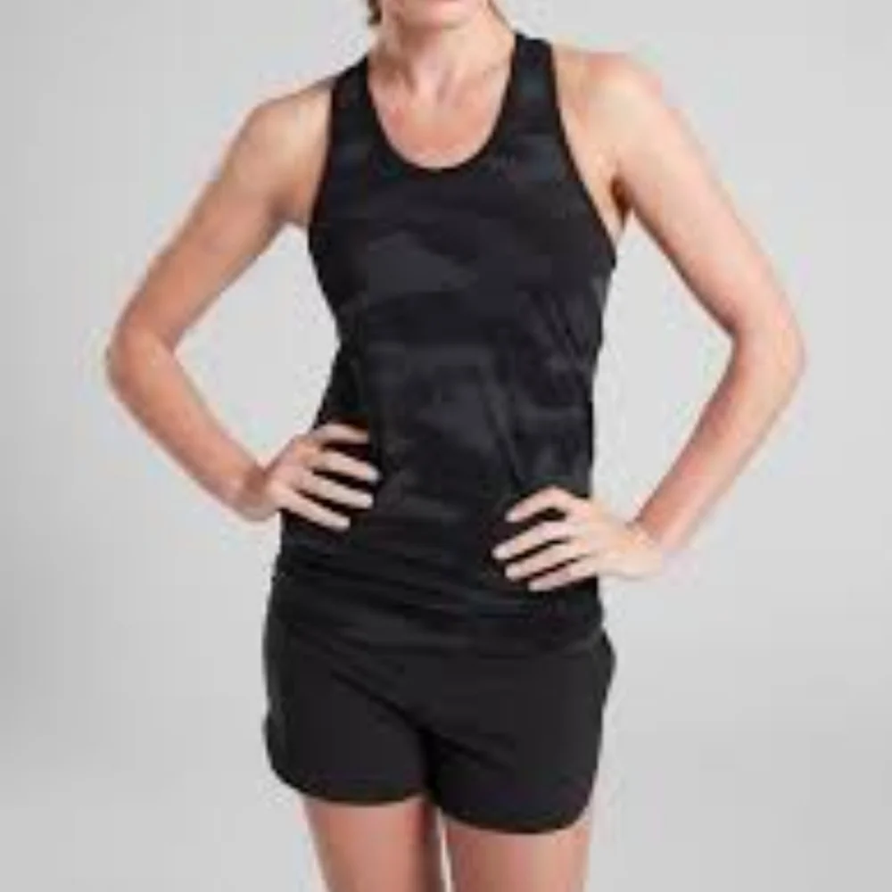 Athleta momemtum Camo Racerback Tank Top small NWOT - Picture 2 of 8